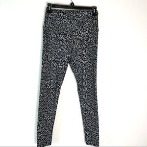 Onzie womens black white spotted Flow Tech Legging size small